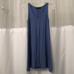 Periwinkle mini dress